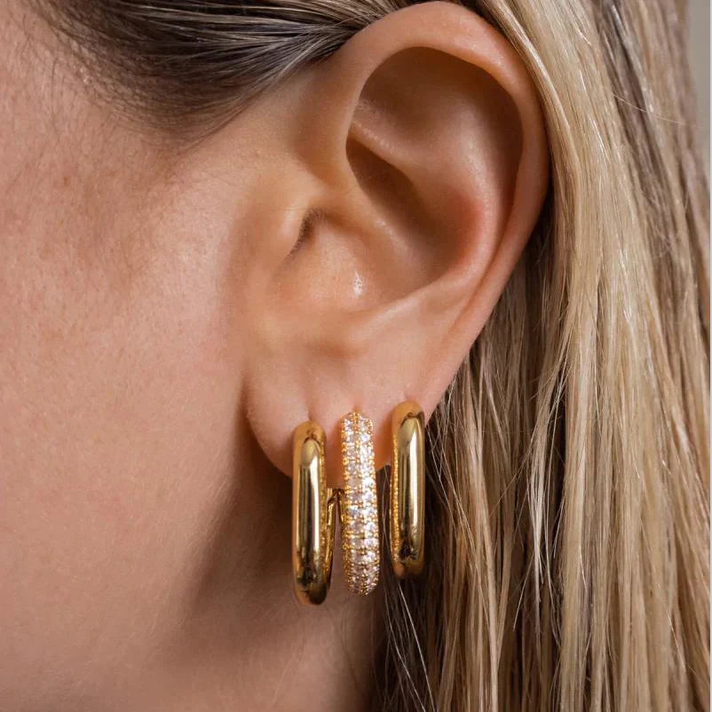 Square Hoop Earrings