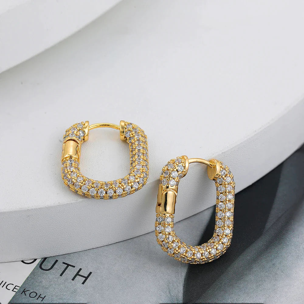 Square Hoop Earrings