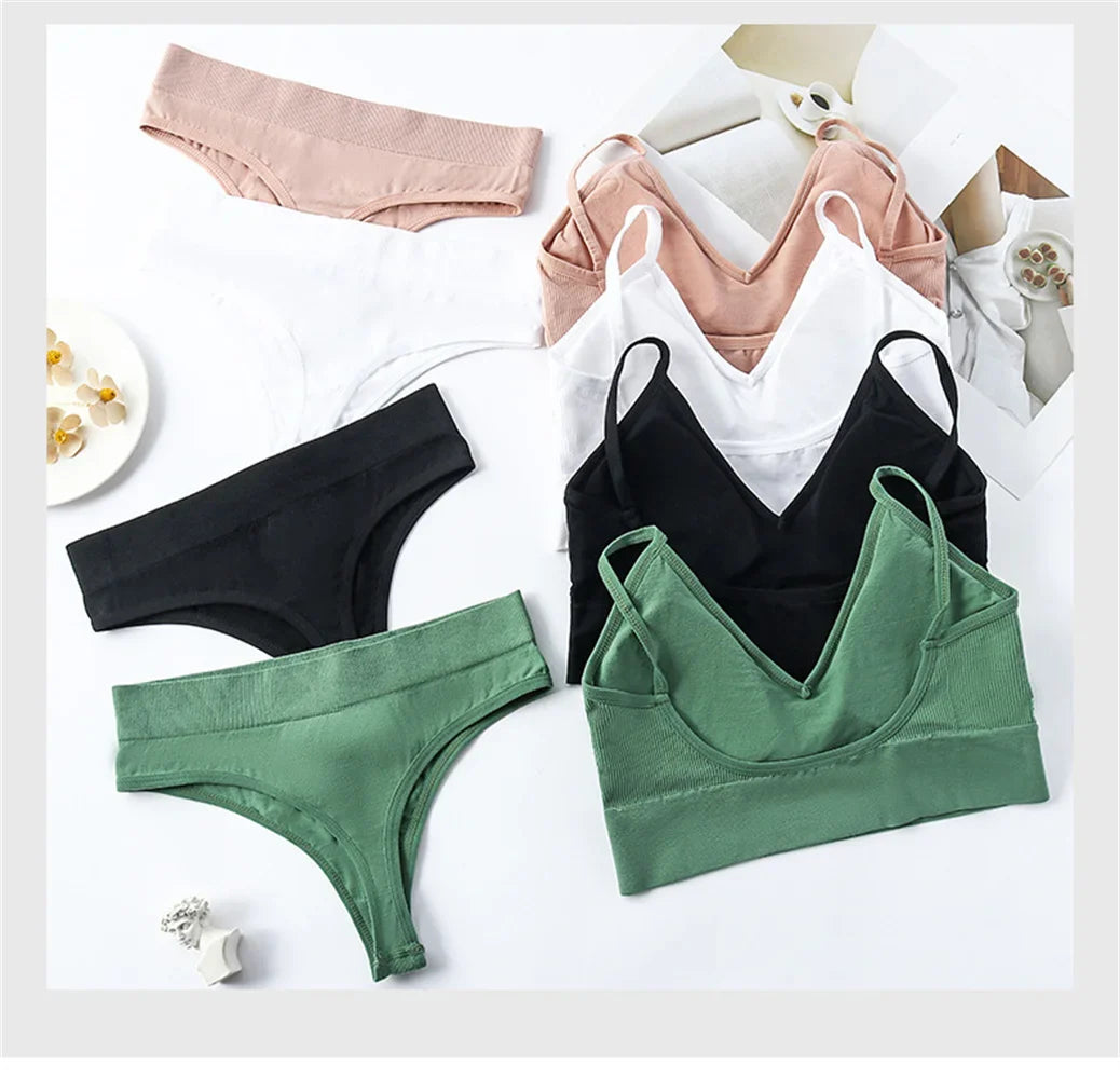 Cotton Lingerie Set