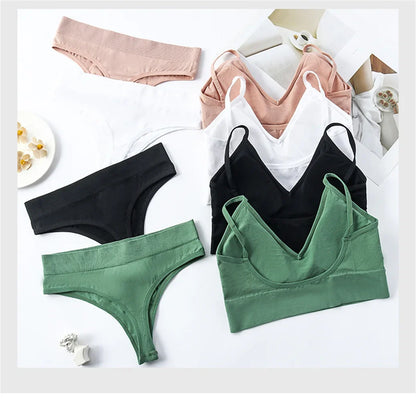 Cotton Lingerie Set